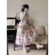 Miss Point Parfait Strawberry Tea Skirt(Reservation/3 Colours/Full Payment Without Shipping)